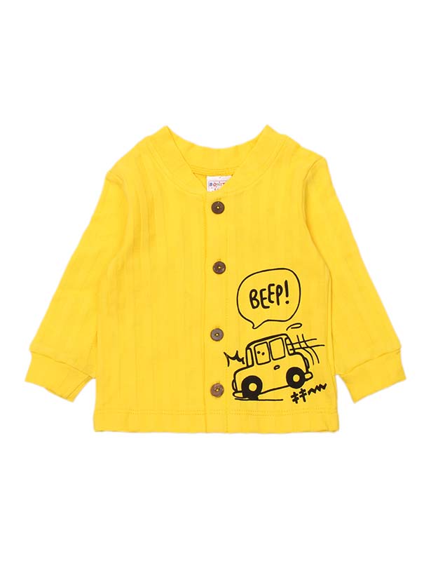 OP1369 Кофта для детей BONITO KIDSD желтый (74)