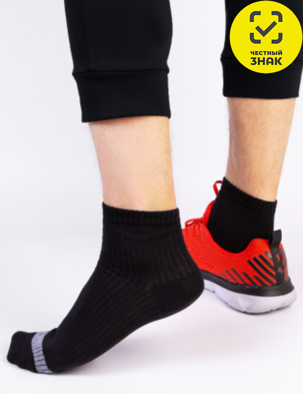 Мужские носки С 198 (29, Черный)