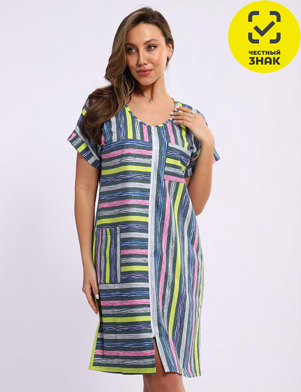 ХЖ-271 Халат женский Анита (кулирка)52