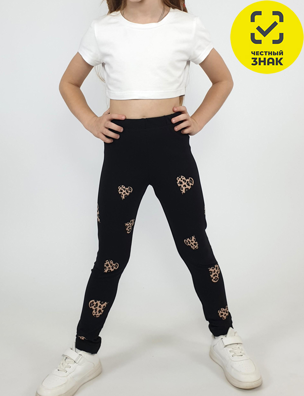 17-39-1 Лосины для девочки (104-56)