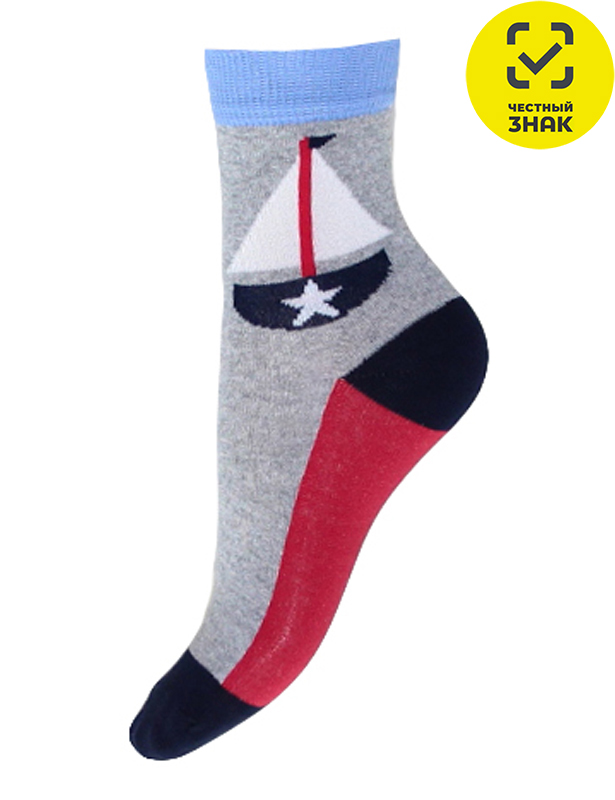 Носки детские арт 192И р-р 8 цвет РАЗНОЦВЕТНЫЙ