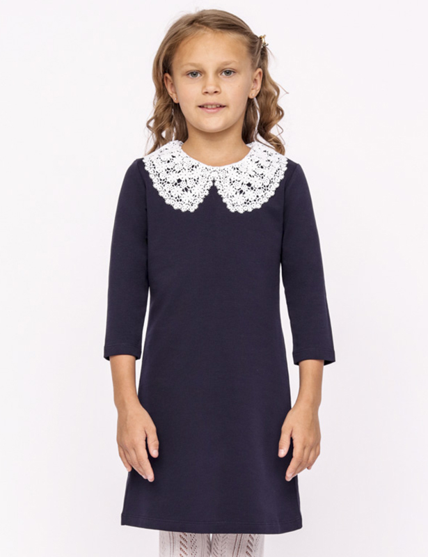 CWJG 63211-41 Платье для девочки (Т.синий (122)-64)