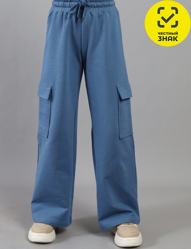 CSJG 70585-42K Брюки для девочки (Индиго (152)-80)