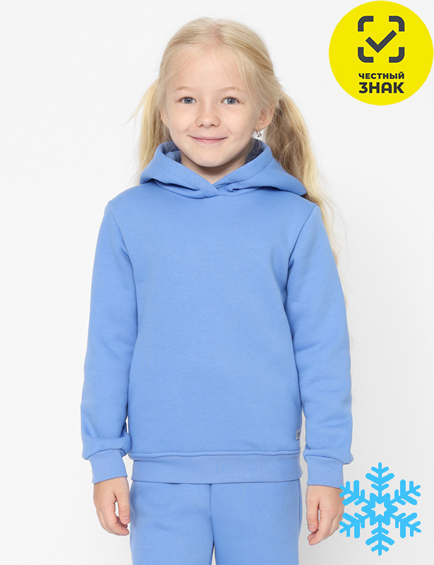 CWKG 63681-43 Толстовка для девочки (Голубой (092)-52)