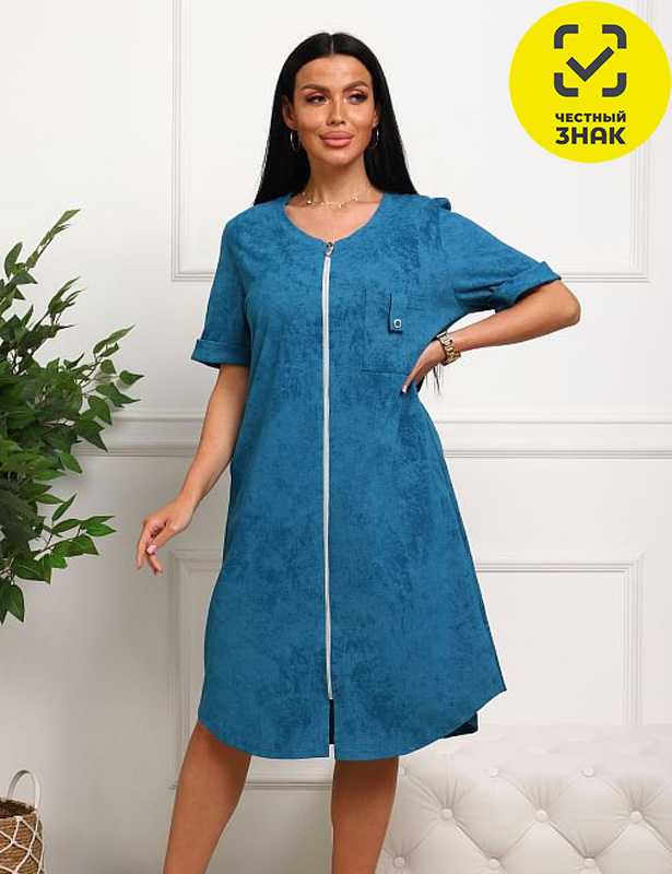 ХЖ-341 Халат Шери женский ( кулирка)48