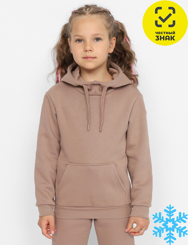 CWKG 63679-31 Толстовка для девочки (Бежевый (110)-60)