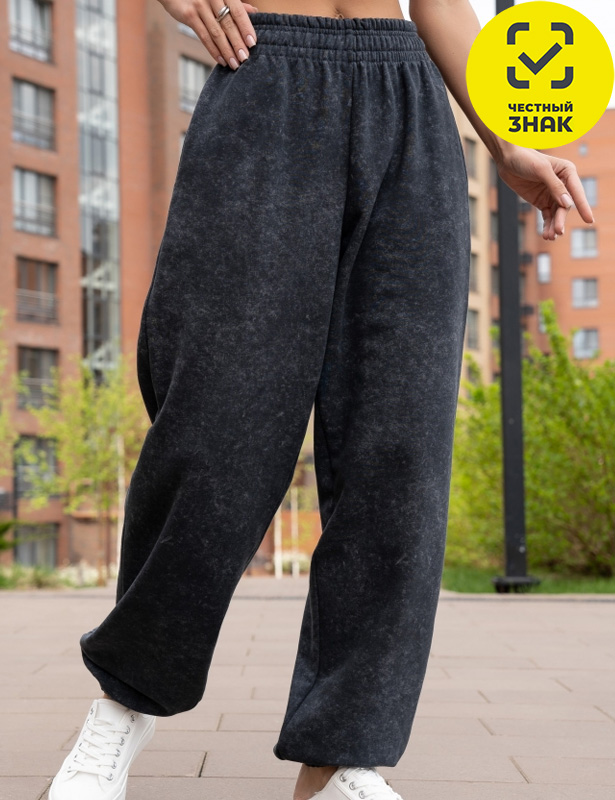 Брюки жен.арт.1226/3-1,графитовые (48/164)