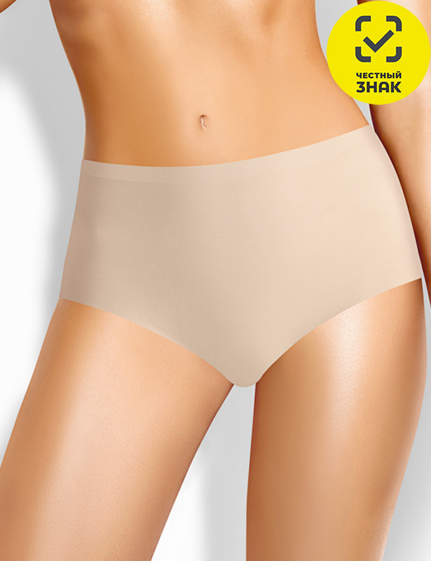 CLE M870 Трусы жен. Бесшовная база (св.бежевый; 52)