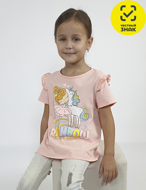 3-62-5 Фуфайка для девочки (98-56)