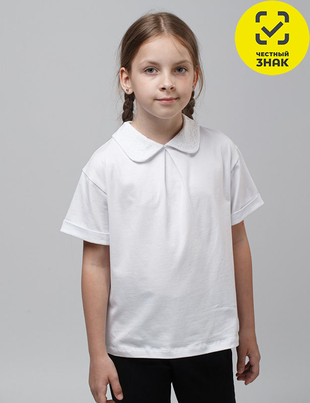 Л3608 Джемпер (134-68, белый)