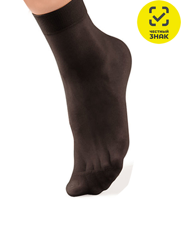 Milano socks носки Шелк 30 ден черный 2 пары