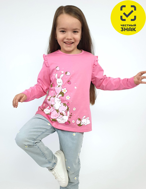 4-128-4 Джемпер для девочки (86-52)