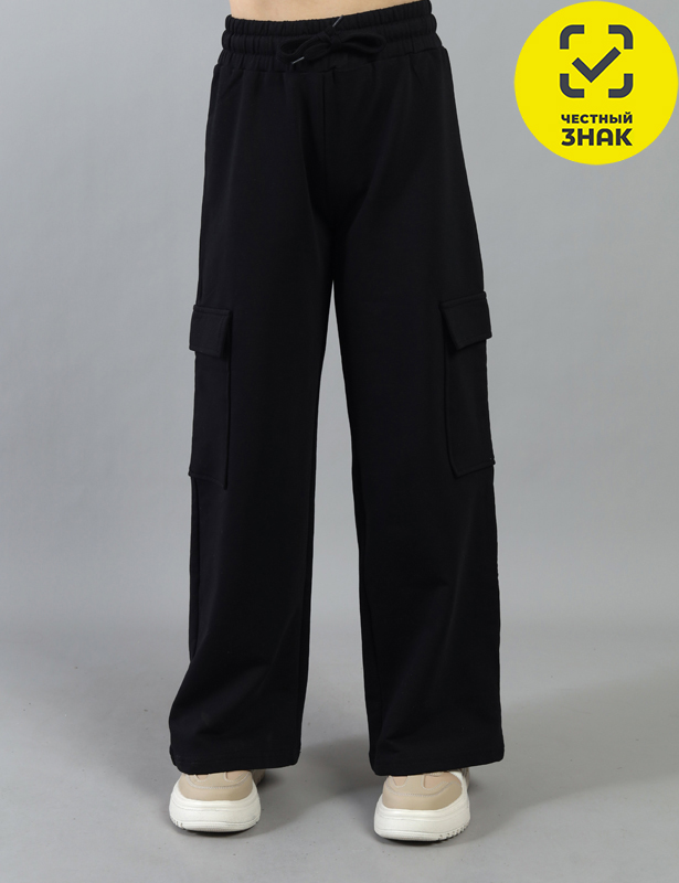 CSJG 70585-22K Брюки для девочки (Черный (128)-64)