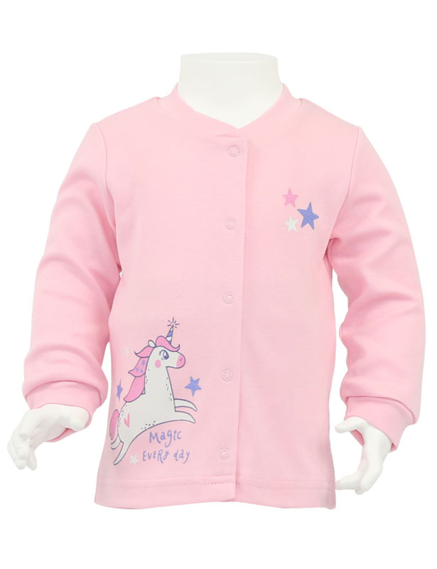 CWB 62522 (248) Кофточка ясельная св.розовый (062)-40 ВГ