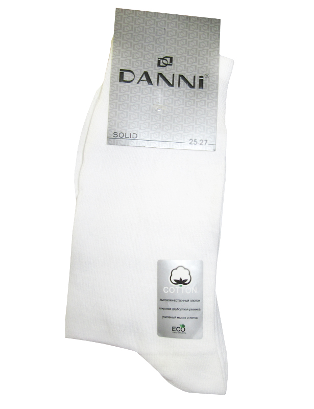 Danni Solid носки белый р.25-27