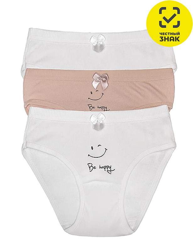 1407 Трусы для девочек VITAMINKA (Цвет Разноцветный, РОСТ 128)