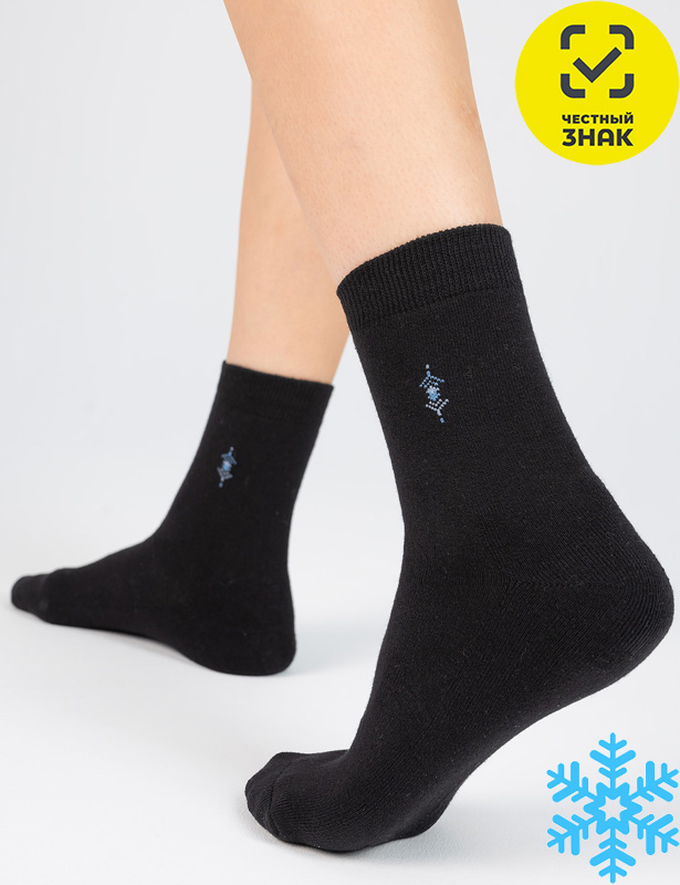 Детские носки С1616 (20-22, Черный)