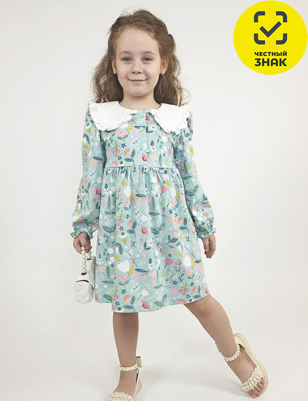 9-96-3 Платье для девочки (116-60)