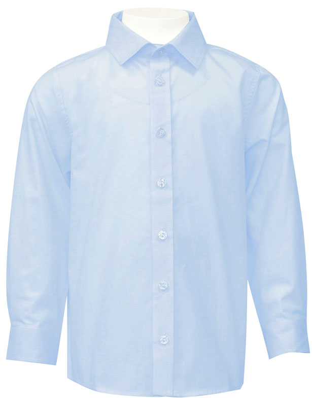 CK 6T112 Рубашка для мальчика голубой (104)-56 БТ