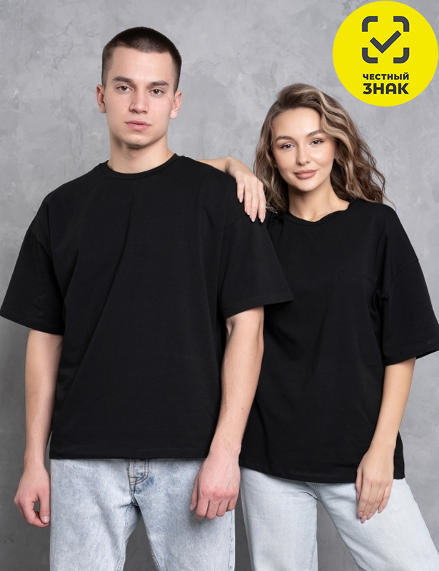 Футболка жен.арт.1081-2,черная (50)